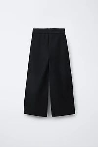 WIDE LEG KNIT PANTS