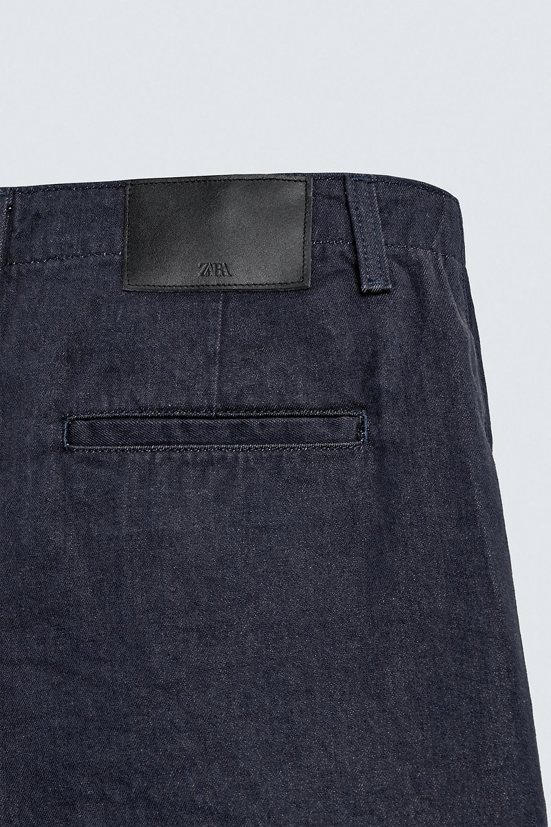 BERMUDA EN DENIM COUPE RELAX