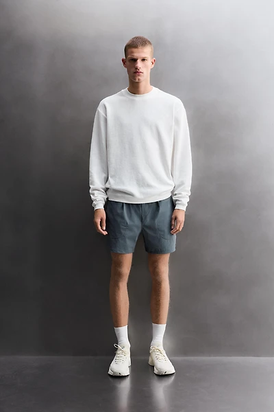 WAFFLE TRAINING CREWNECK SWEATSHIRT