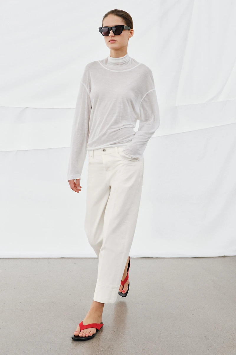 JEAN ZW COLLECTION DROIT TAILLE BASSE