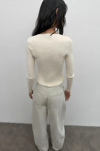 PLEATED BALLOON PANTS