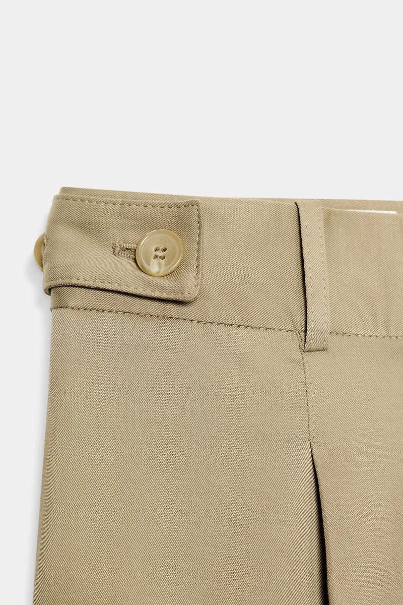LOW-RISE PANTS WITH SIDE LOOPS