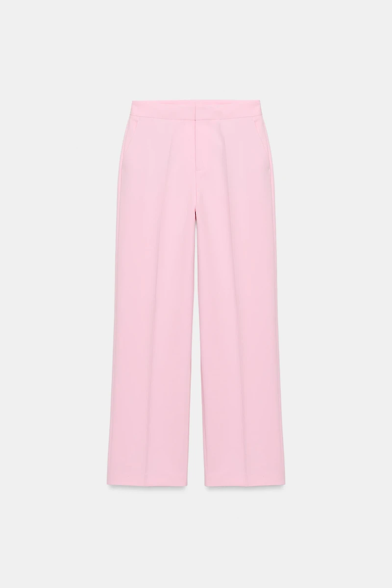 PANTALON DROIT TAILLE BASSE