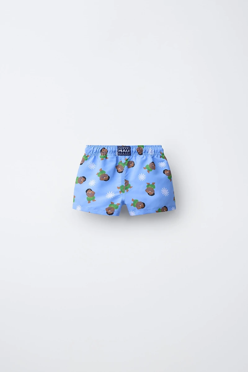 2-6 YEARS/ MAUI MOANA © DISNEY PRINT SWIM SHORTS