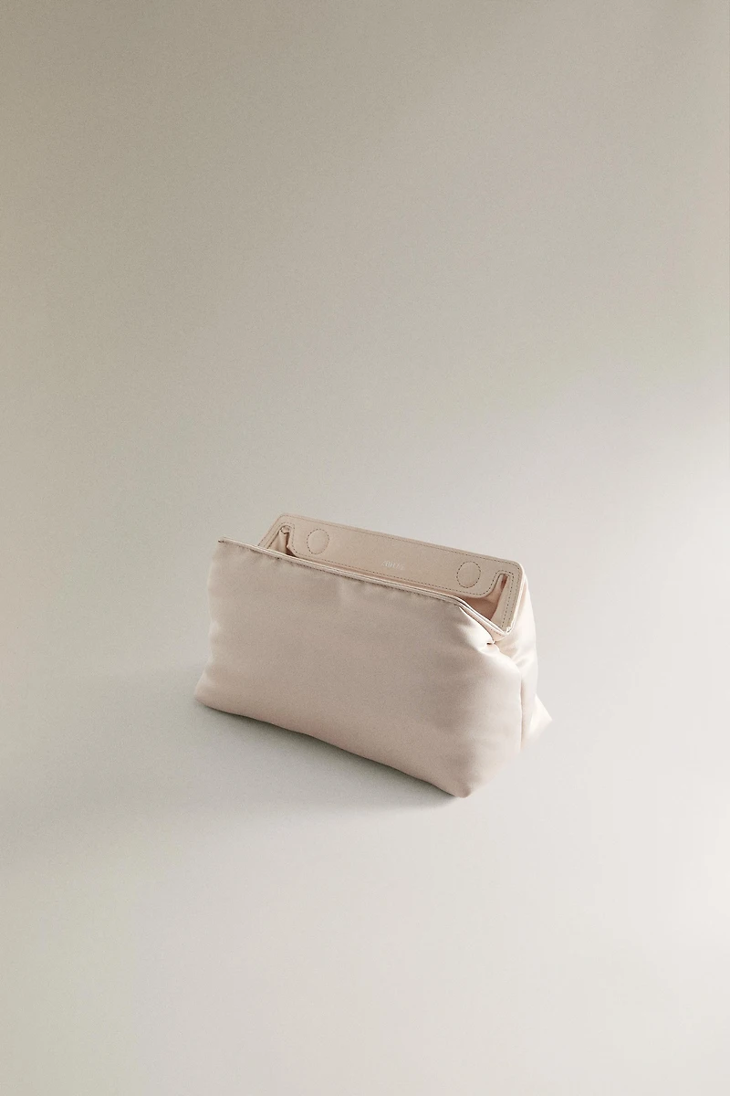 SATEEN MAKEUP BAG