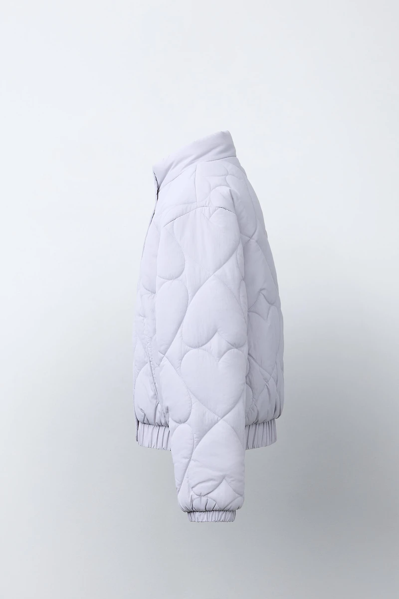 HEART PUFFER JACKET