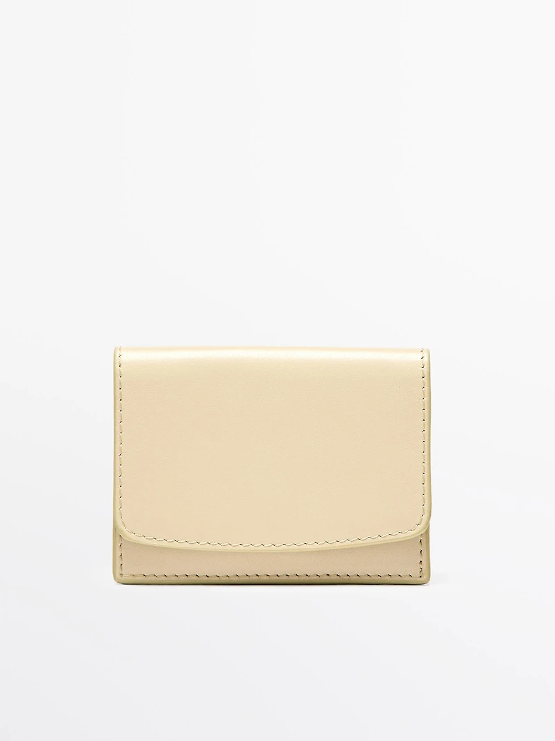 Nappa leather wallet