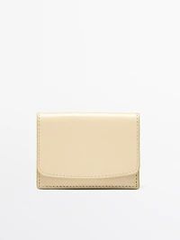 Nappa leather wallet