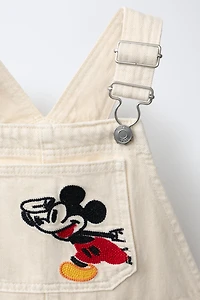 MICKEY MOUSE © DISNEY EMBROIDERED TWILL OVERALL SHORTS