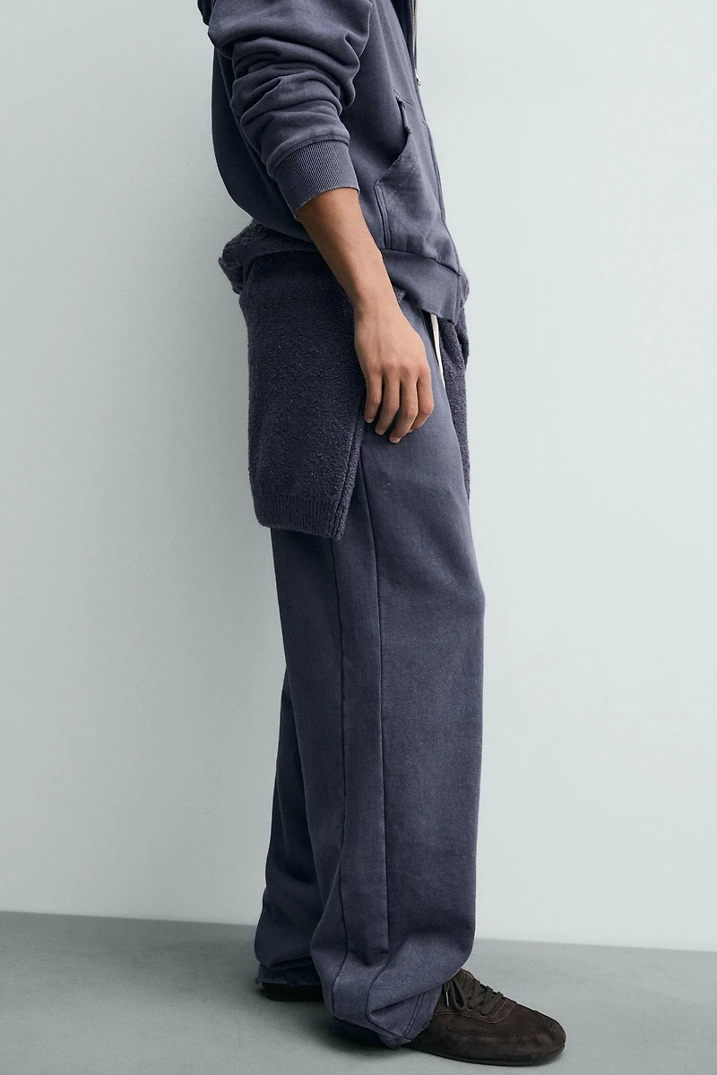 WIDE FIT JOGGER PANTS