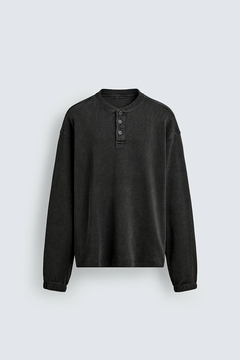 SWEAT COL BOULANGER STRUCTURÉ