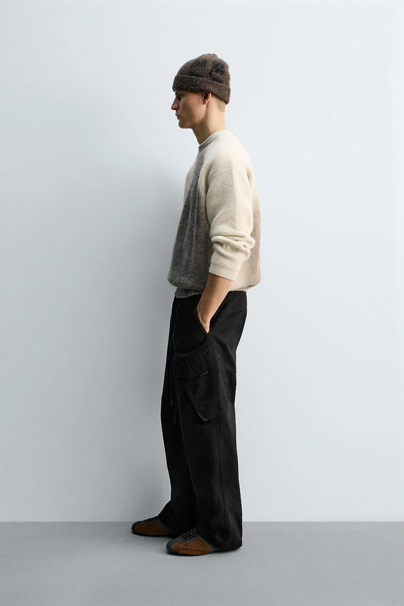 SPRAY LOGO SWEATER X SR_A