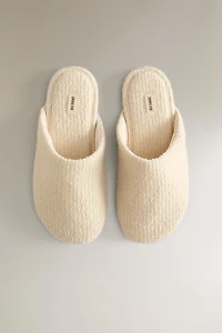 WOOL MULE SLIPPERS