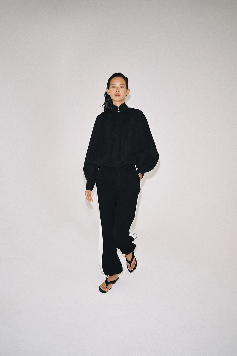 ZW COLLECTION SIDE STRIPE PANTS