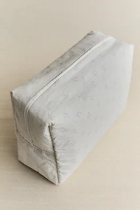 CHILDREN'S LARGE FLORAL COSMETIC BAG