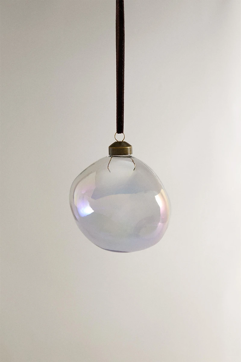 CHRISTMAS TREE IRREGULAR BUBBLE ORNAMENT