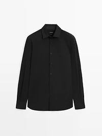 Slim fit stretch shirt