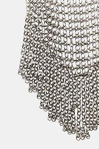 COLLIER BAVOIR ANNEAUX