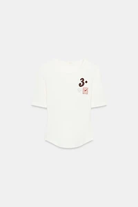 SHORT SLEEVE LABEL T-SHIRT
