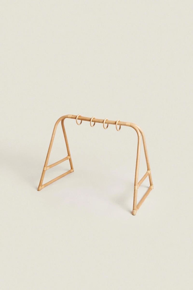 RATTAN BABY GYM