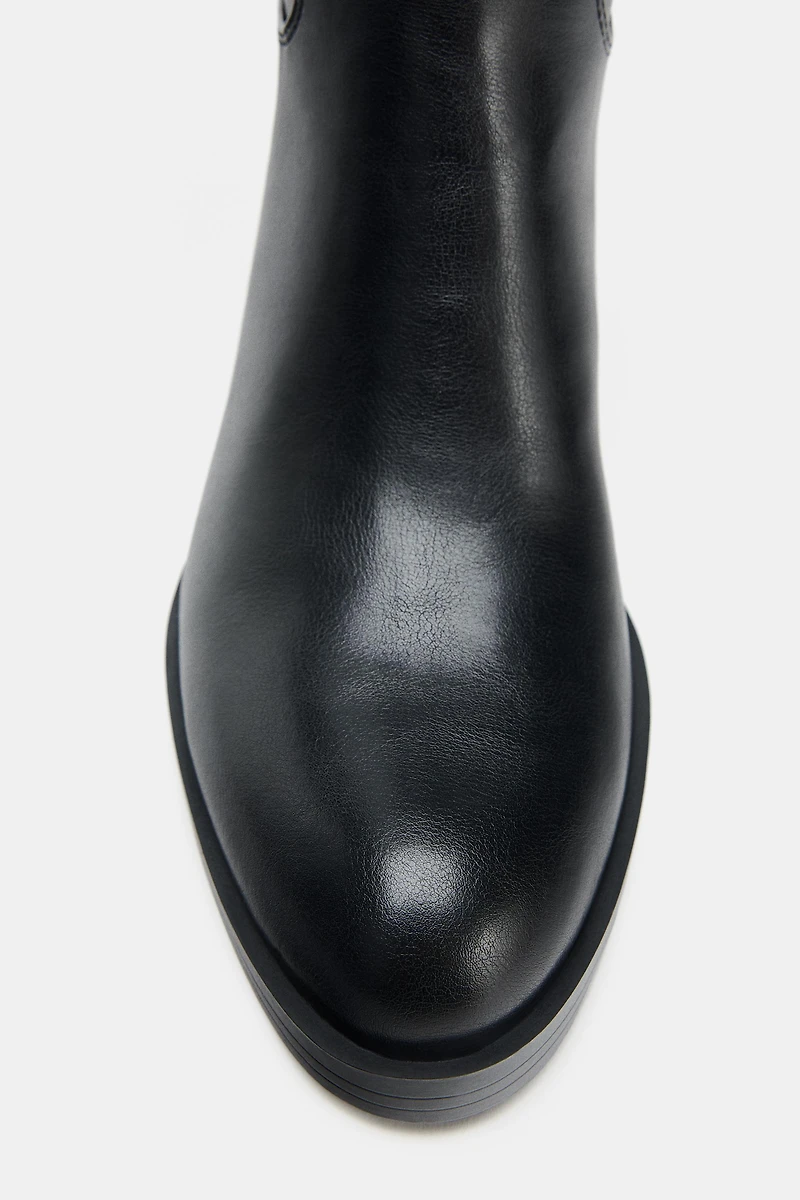 BUCKLED JODHPUR BOOTS