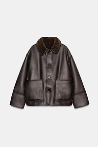 REVERSIBLE DOUBLE-FACED COAT