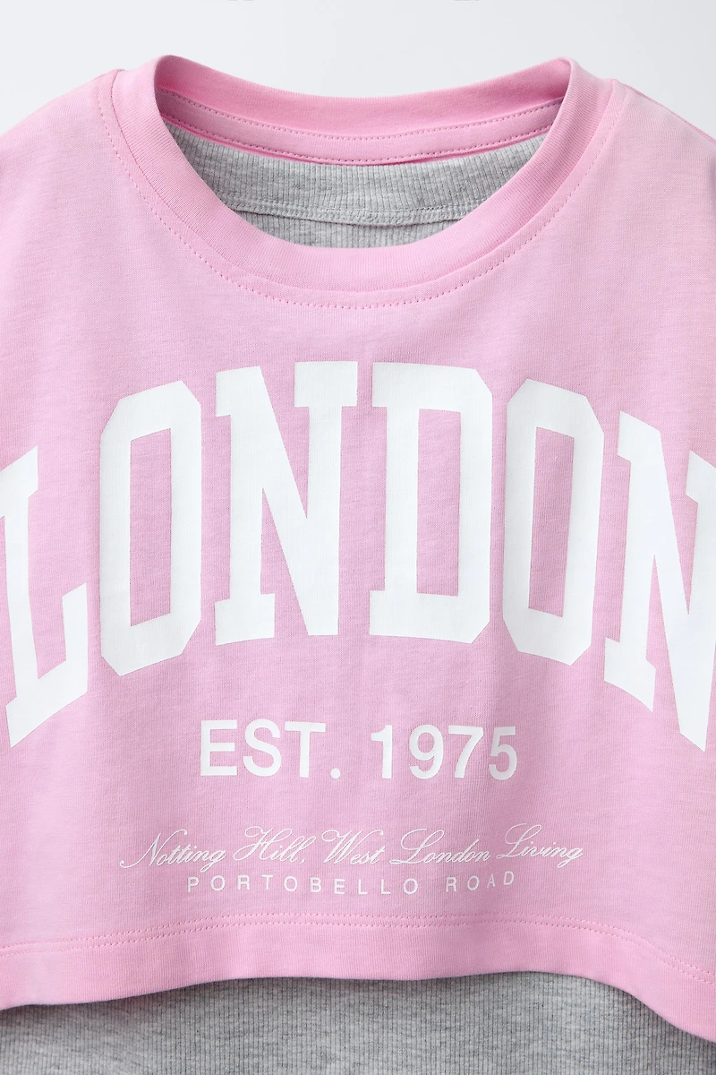 RIB COMBINATION DRESS