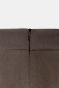 JUPE MI-LONGUE CAPE CEINTURE