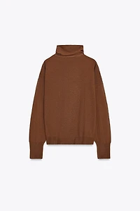 FINE KNIT TIE SWEATER