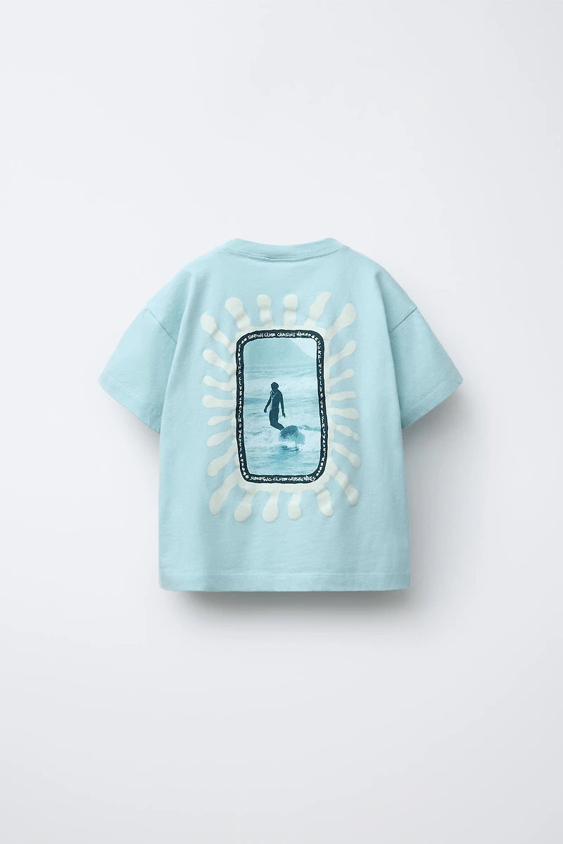 SURF PRINT T-SHIRT