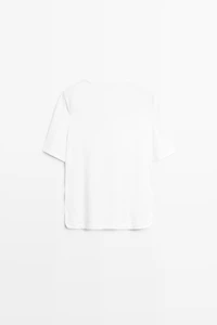 Flowing 100% cotton T-shirt