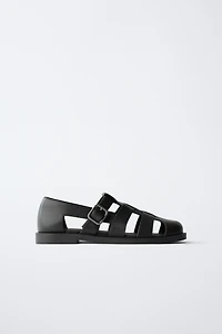 BUCKLED FISHERMAN SANDALS
