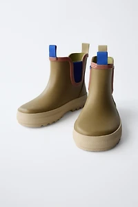 ELASTIC RAIN BOOTS