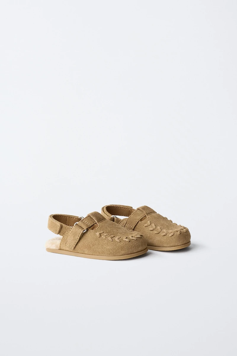 BAREFOOT LEATHER CLOGS