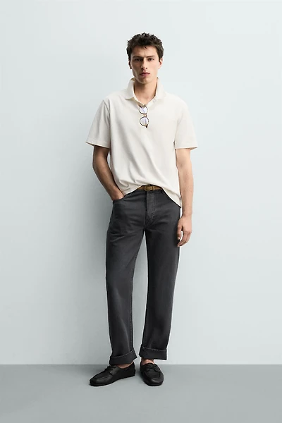WASHED REGULAR FIT POLO