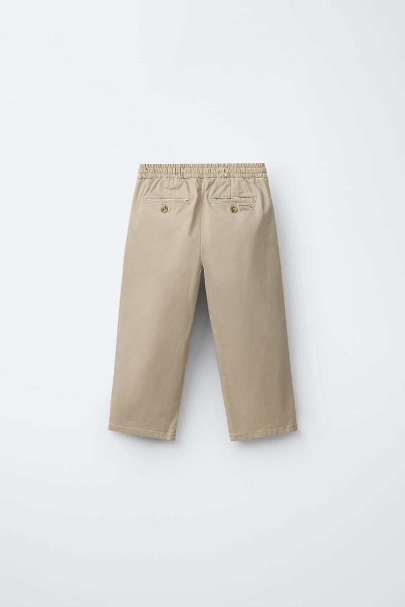 BASIC CHINO PANTS