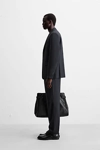 HERRINGBONE SUIT BLAZER