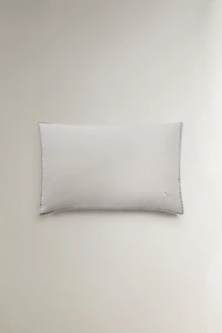 KIDS' FLORAL AND STRIPE PILLOWCASE