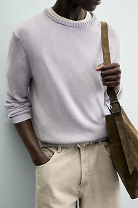 RELAXED FIT COTTON JUMPER