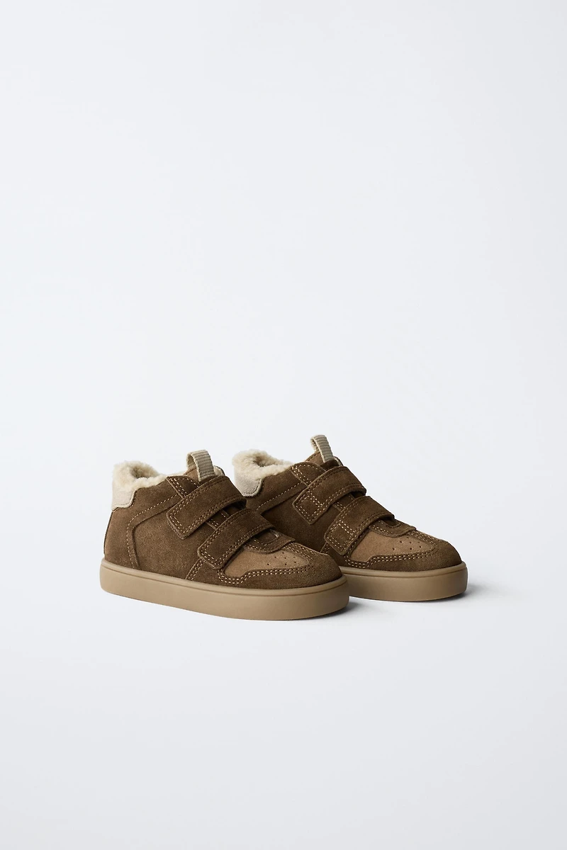 LINED SPORTY ANKLE BOOTS