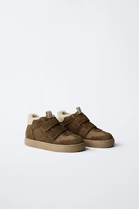 LINED SPORTY ANKLE BOOTS
