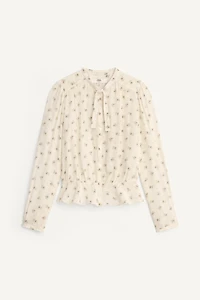 BLOUSE IMPRIMÉE À NŒUDS ÉDITION LIMITÉE