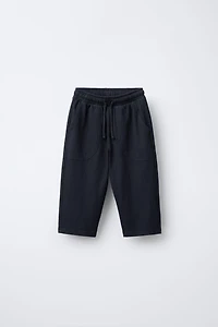 PANTALON STRUCTURÉ AVEC ÉTIQUETTE
