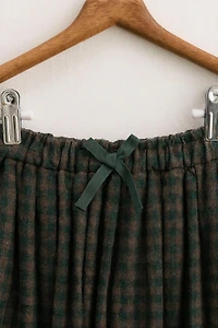 ZARA TIMELESS - JUPE À CARREAUX AVEC LAINE