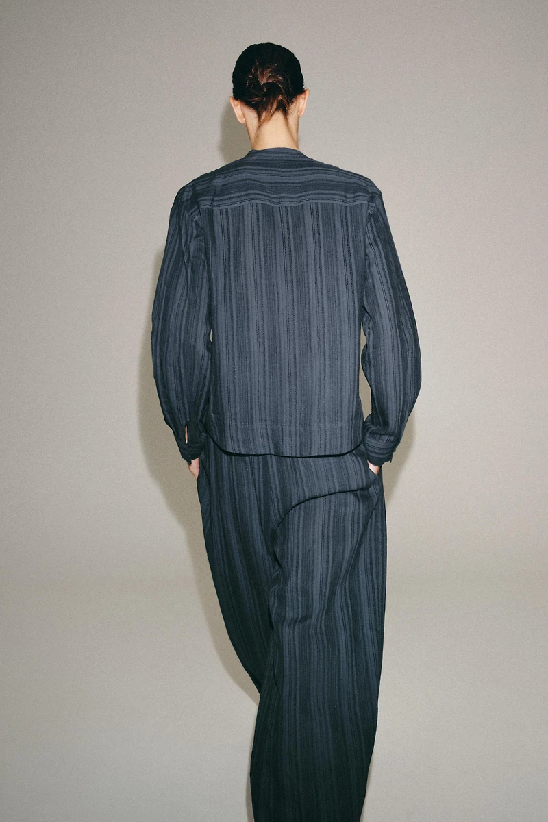 ZW COLLECTION STRIPED BLOOMER PANTS