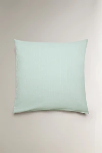 CHECK SEERSUCKER PILLOWCASE