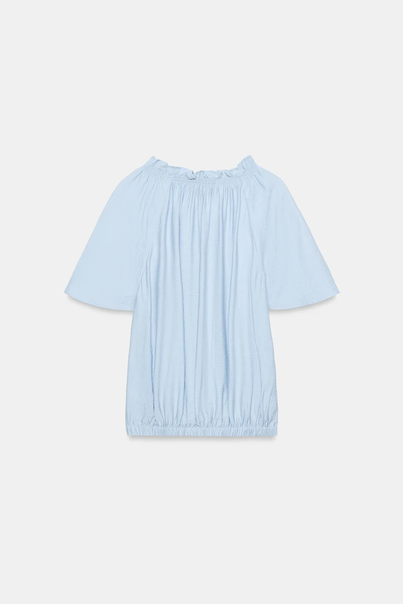 RUFFLED ROMANTIC BLOUSE