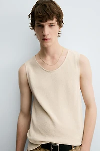 TEXTURED TANK TOP