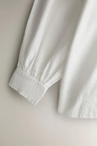 EMBROIDERED COTTON SHIRT