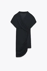 SOFT MODAL WRAP TOP